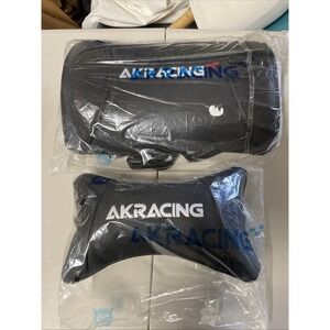 AKRacing Gaming Chair Lumbar Support AND Neck Support Pillows - Black